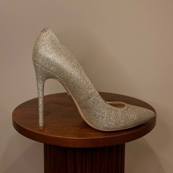 Sam Edelman / Danna Stiletto / pointed toe / gold glitter / Women’s 7.5 - Picture 11 of 16